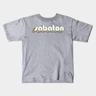 Sabaton / Rainbow Vintage Kids T-Shirt